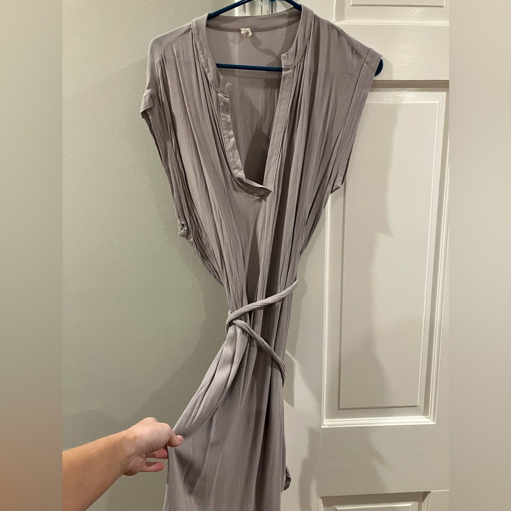 Lanston waist tie dress